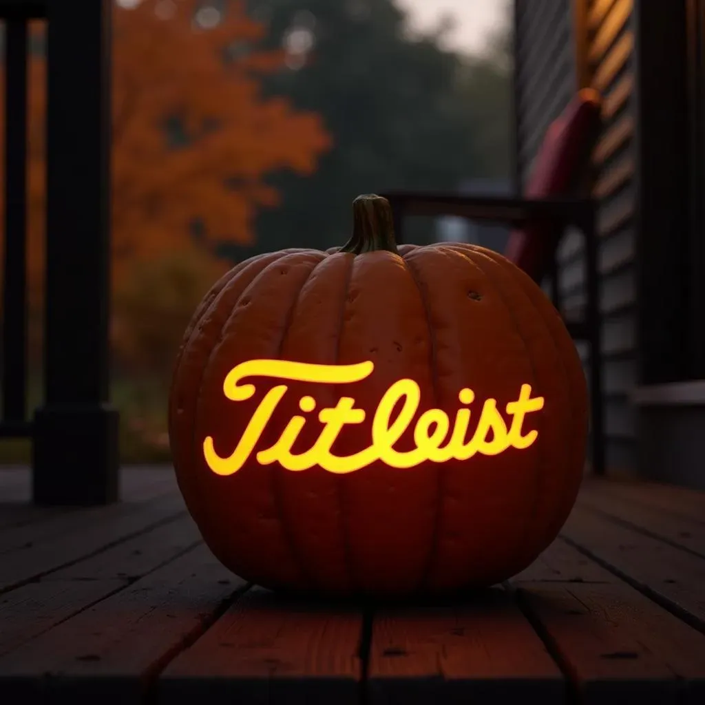 Ace Your Carving Game: Golf Logo Pumpkins