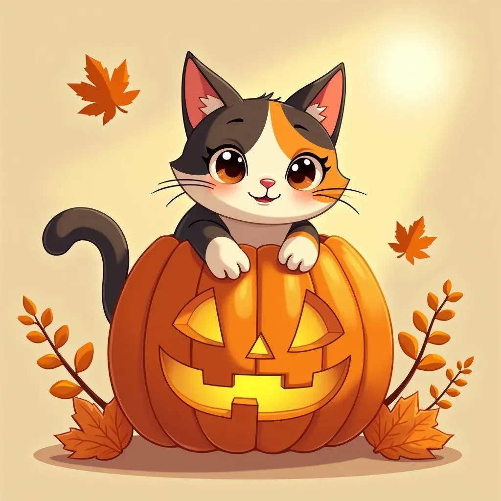 Adorable Animal Cute Pumpkin Carving Ideas