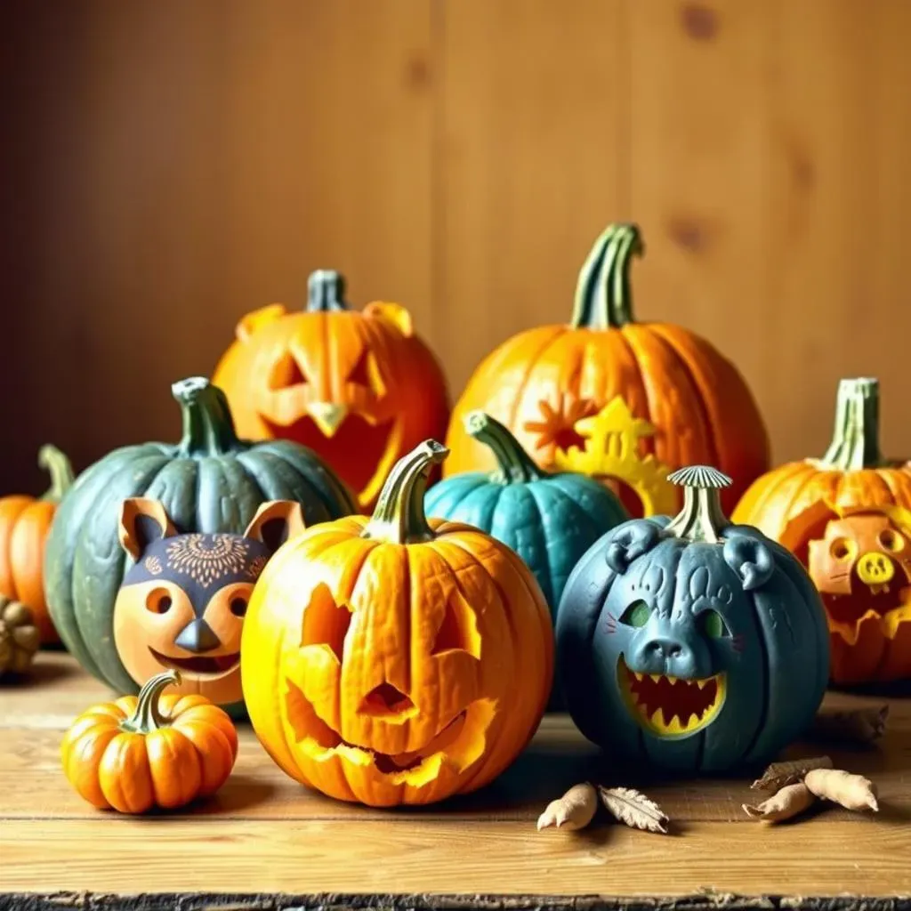 Adorable Animal Pumpkin Carving: Easy Designs