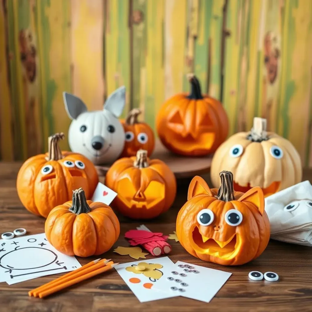 Adorable & Easy Animal Pumpkin Carving Ideas