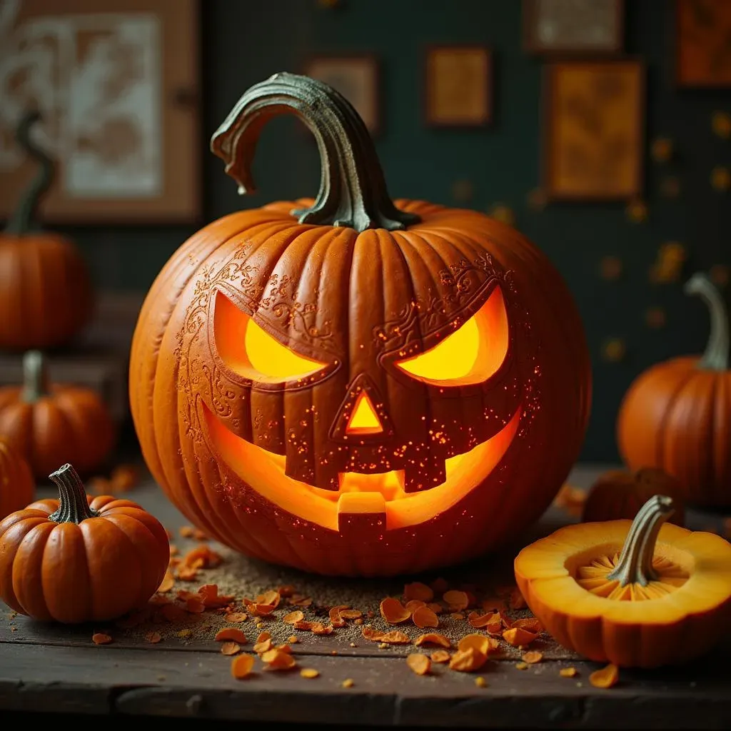 Advanced Adult Pumpkin Carving: Stencils, Patterns and Inspiration