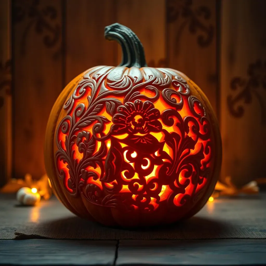 Advanced Cut Pumpkin Carving Techniques and Designs