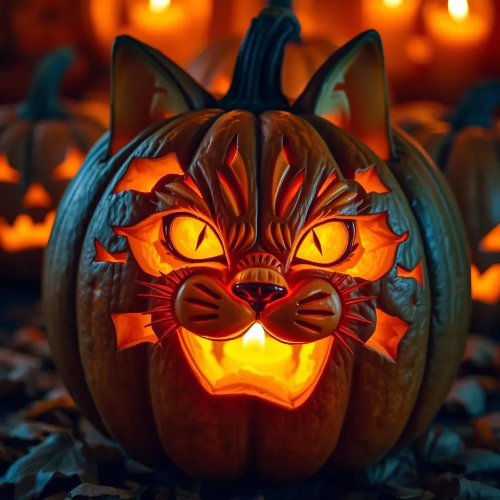 Advanced Feline Features: Taking Your Cat Pumpkin Carving to the Next Level