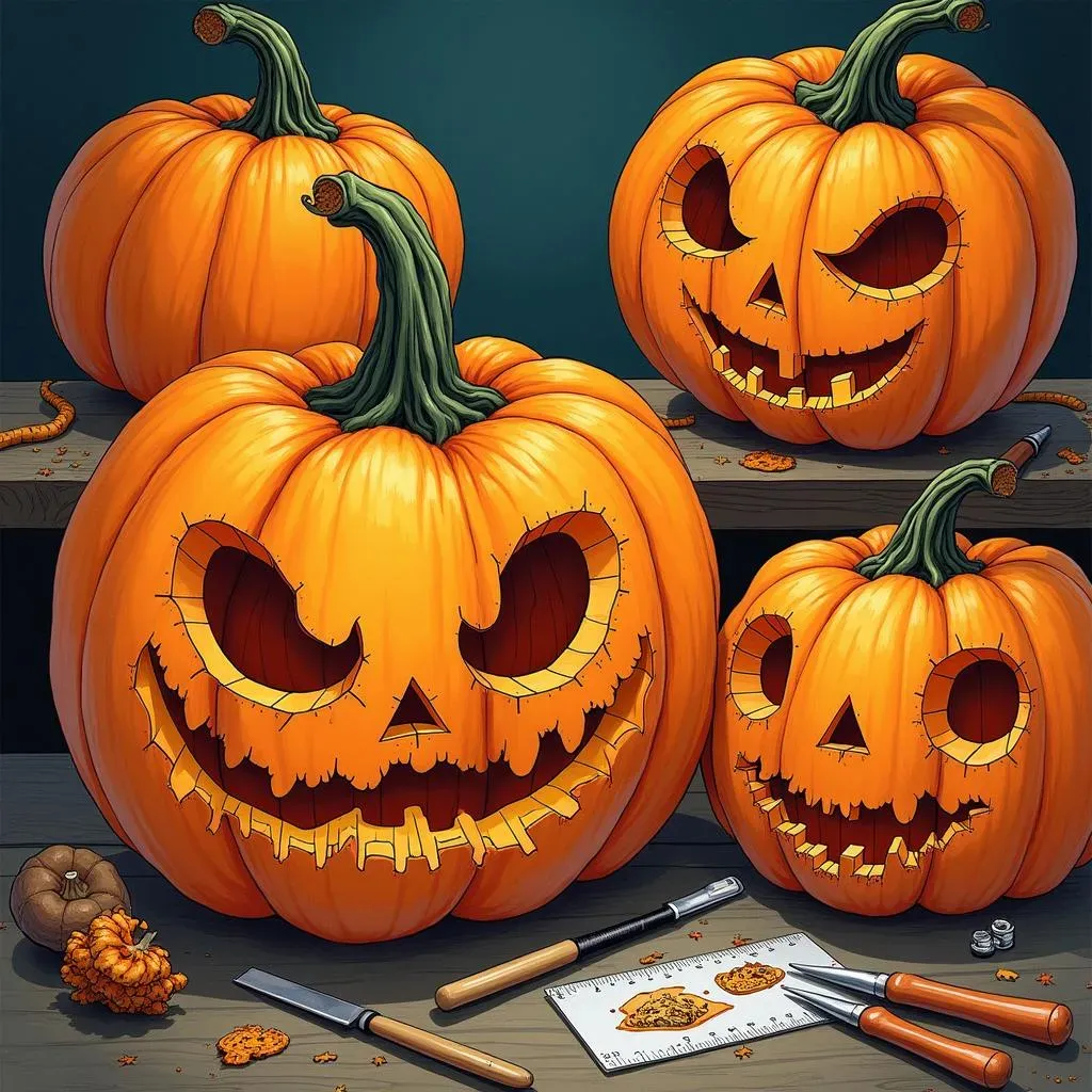 Advanced Halloween Pumpkin Carving Tricks and Techniques