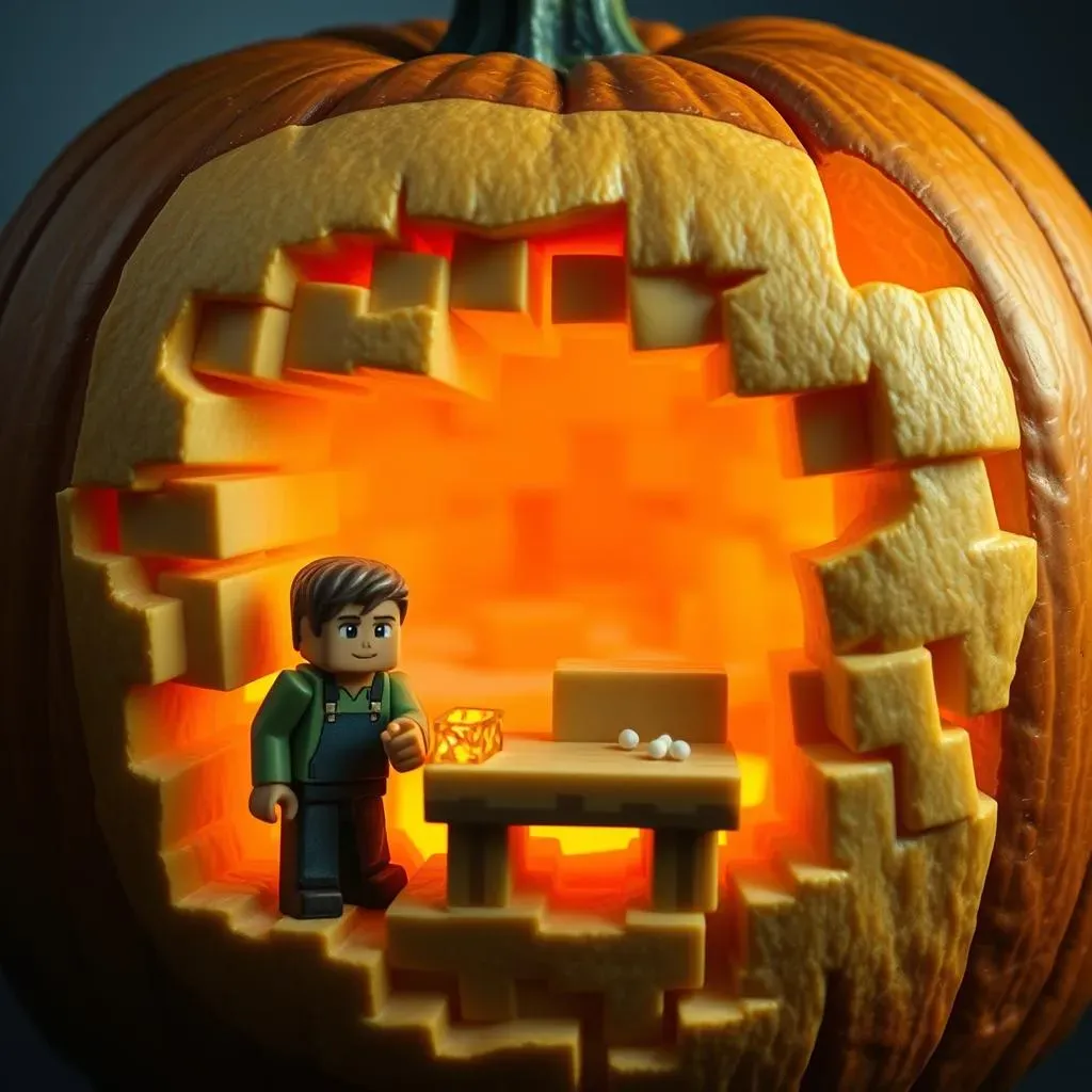 Advanced Minecraft Pumpkin Designs: For the Dedicated Carver