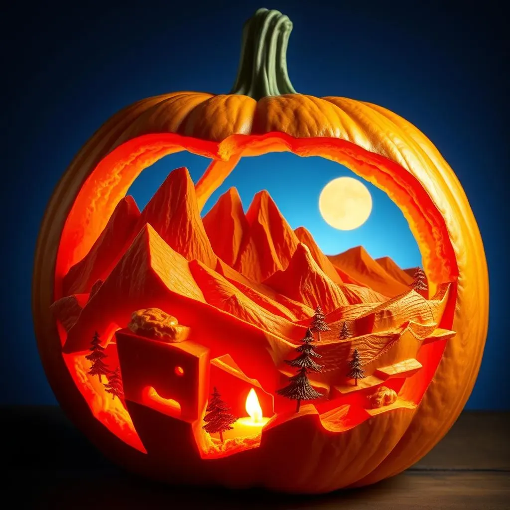 Advanced Pumpkin Carving Techniques with Toothpicks: Intricate Designs