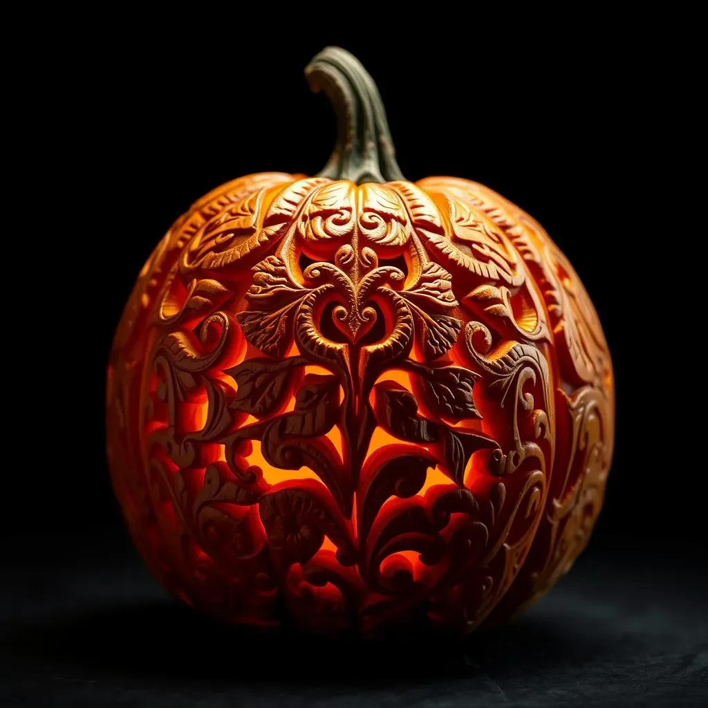 Advanced Scary Pumpkin Carving Ideas: 3D Designs & Intricate Patterns