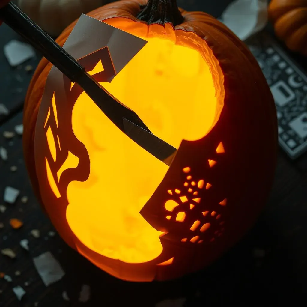 Advanced Techniques: Elevating Your Pumpkin Carving with Paper Stencils