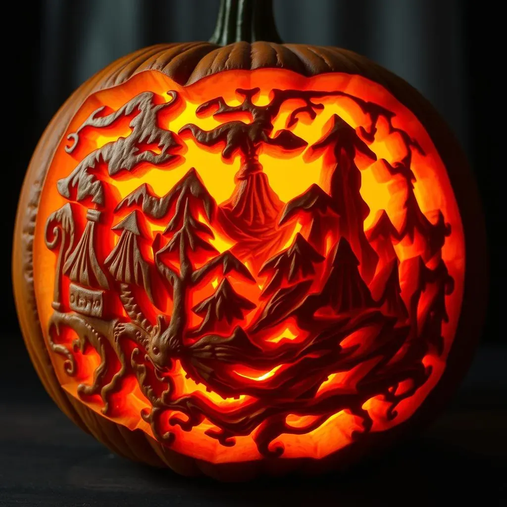 Advanced Techniques for ShowStopping, Really Cool Pumpkin Carvings
