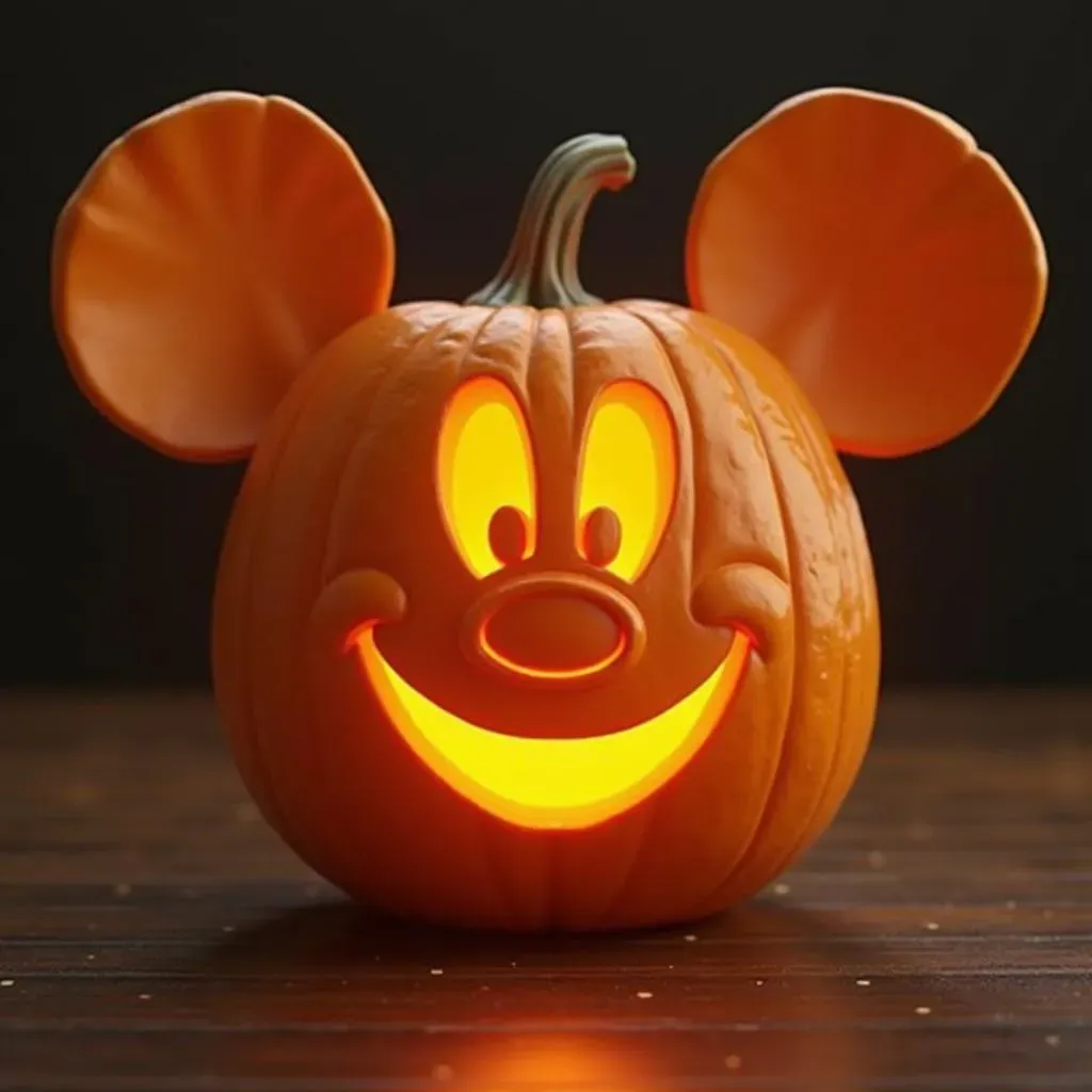 Animated Movie Character Pumpkin Designs