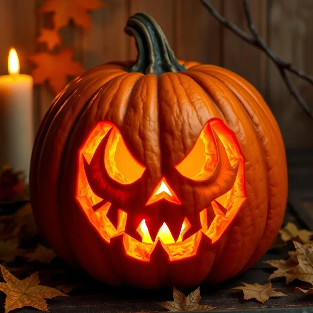 Awesome & Easy: Simple Scary Pumpkin Designs