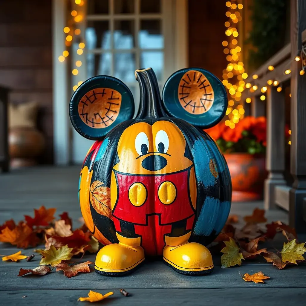 Beyond Carving: Creative Mickey Mouse Pumpkin Decorating Ideas