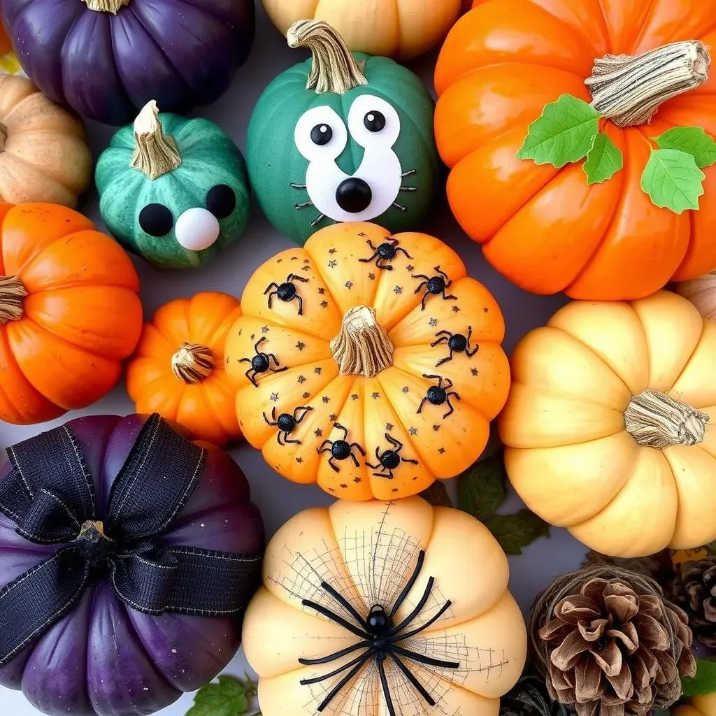 Beyond Carving: Simple Halloween Pumpkin Decorating Ideas