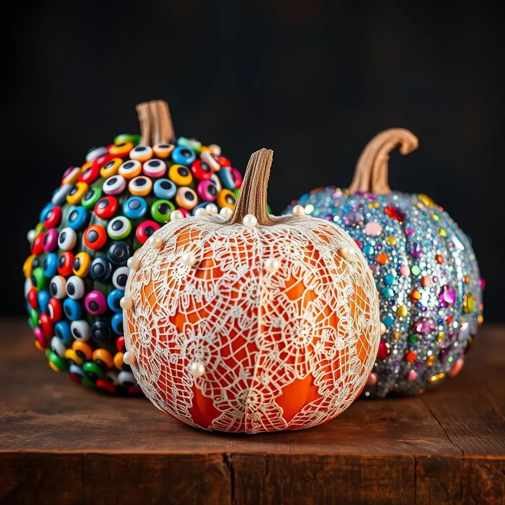 Beyond Paint: Unique Materials for Creative Pumpkin Decorating