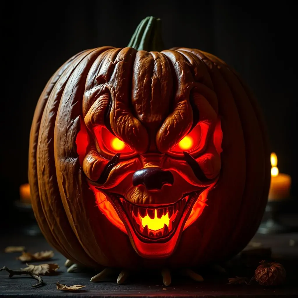 Beyond the Basic Boo: Unexpected and Unique Scary Carved Pumpkin Inspirations