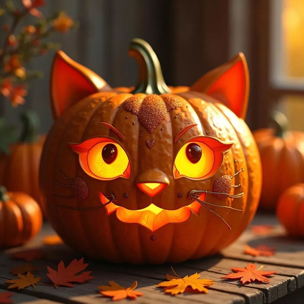 Beyond the Basic Cat Face: Creative Pumpkin Decorating Ideas
