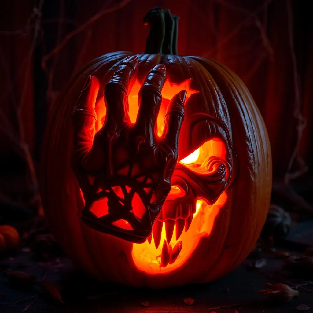 Beyond the Basic JackO'Lantern: Creative and Unique Scary Pumpkin Carving Ideas