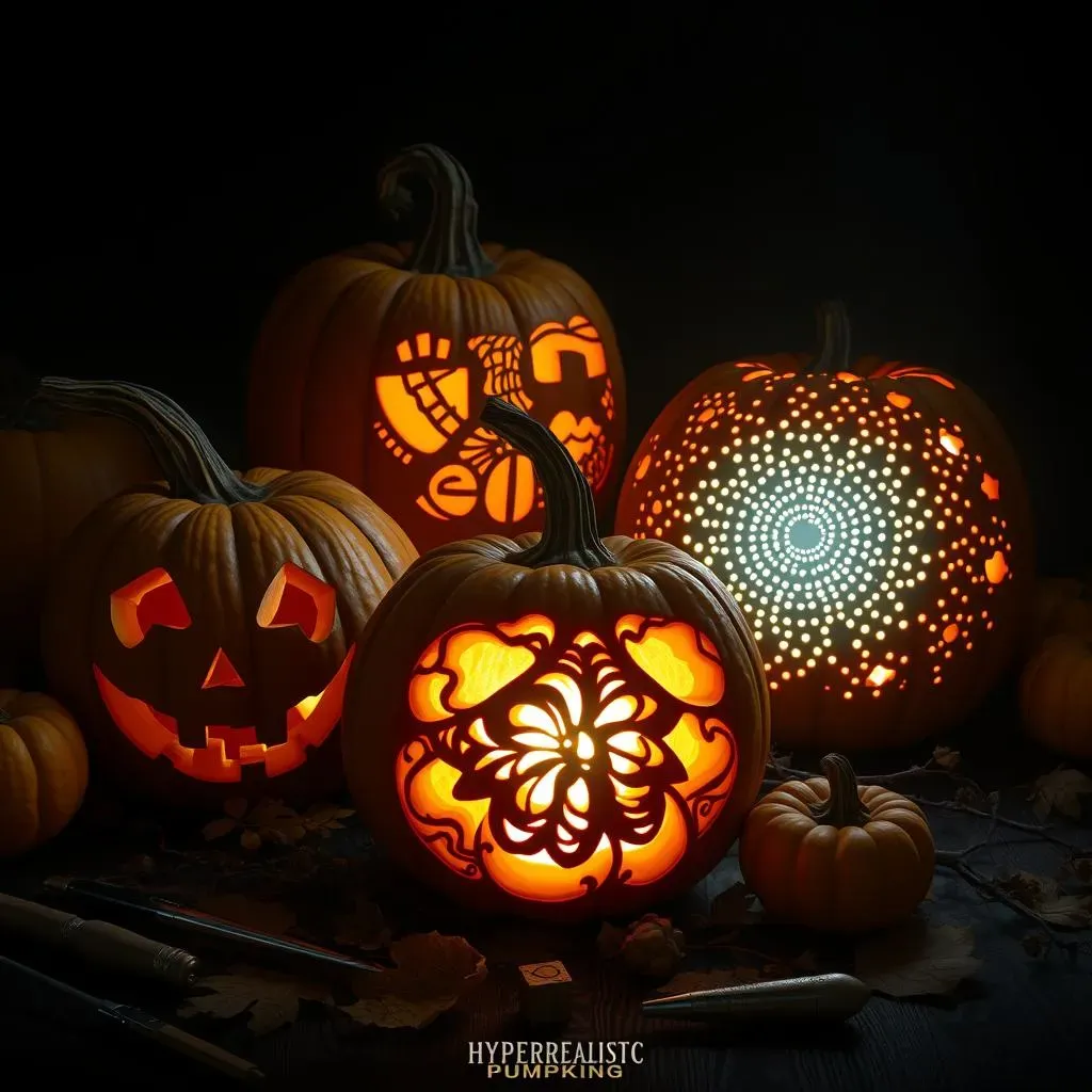 Beyond the Basic JackO'Lantern: Creative Pumpkin Carving Techniques