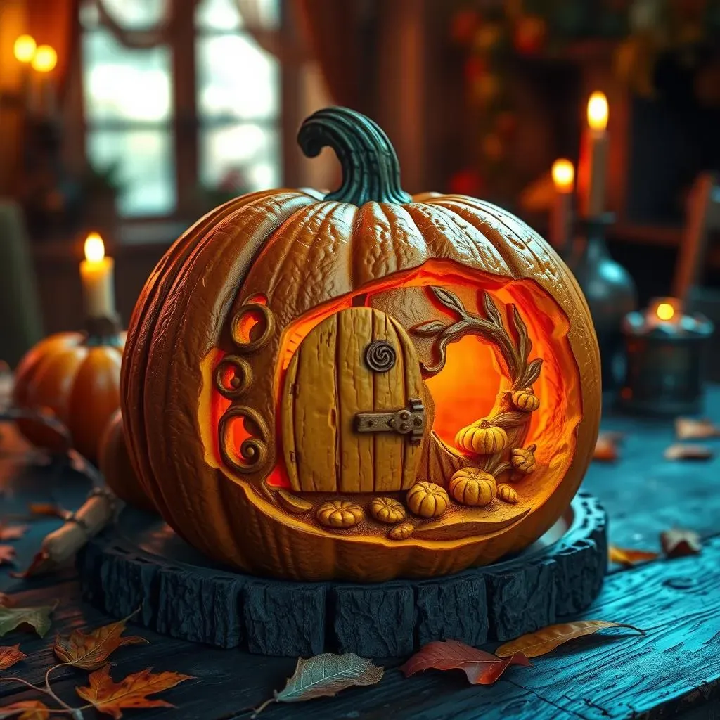 Beyond the Basic Jacko'Lantern:  Halloween Pumpkin Carving for Imagination