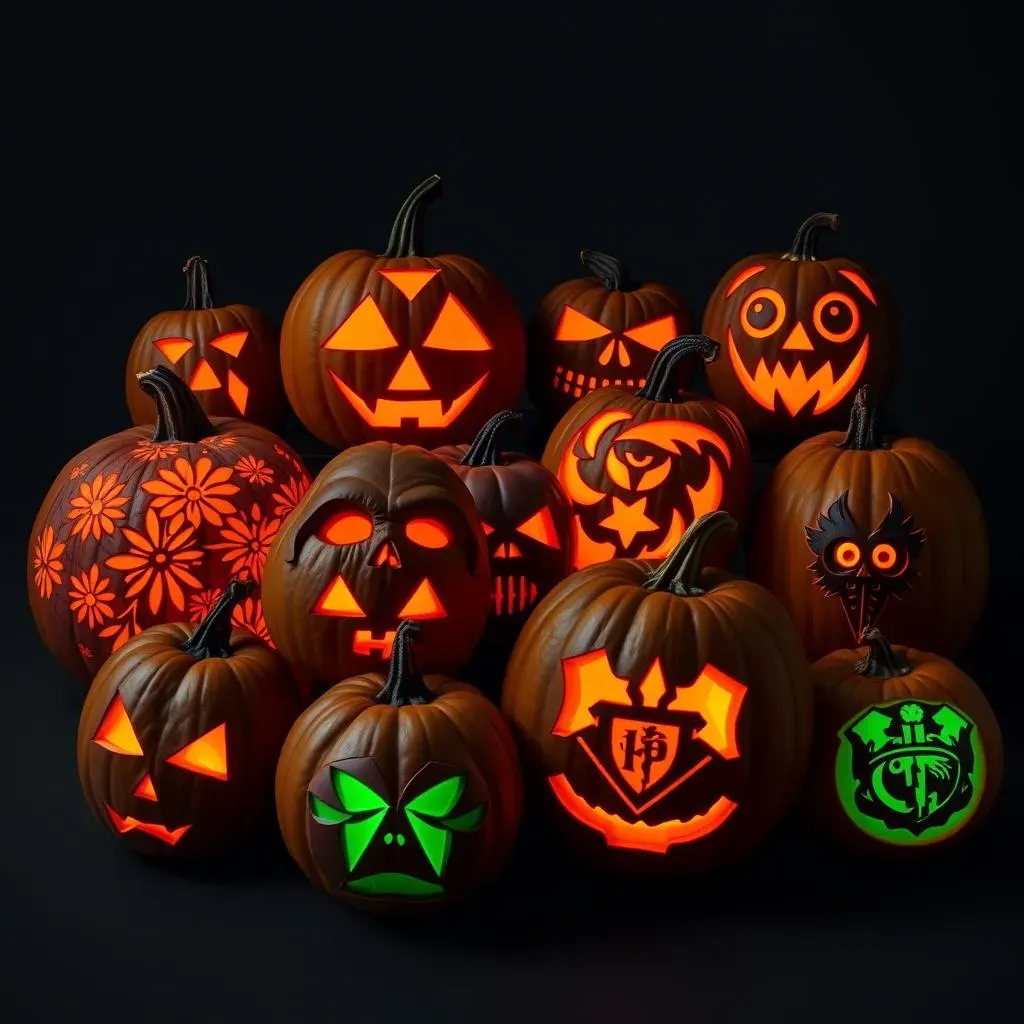 Beyond the Basic Triangle: Cool and Unique Pumpkin Carving Designs