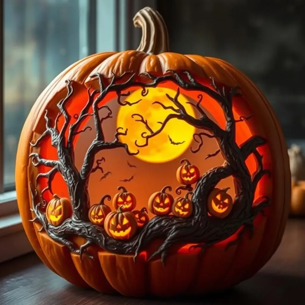 Beyond the Basics: Advanced Themed Pumpkin Carving Patterns and Design Ideas