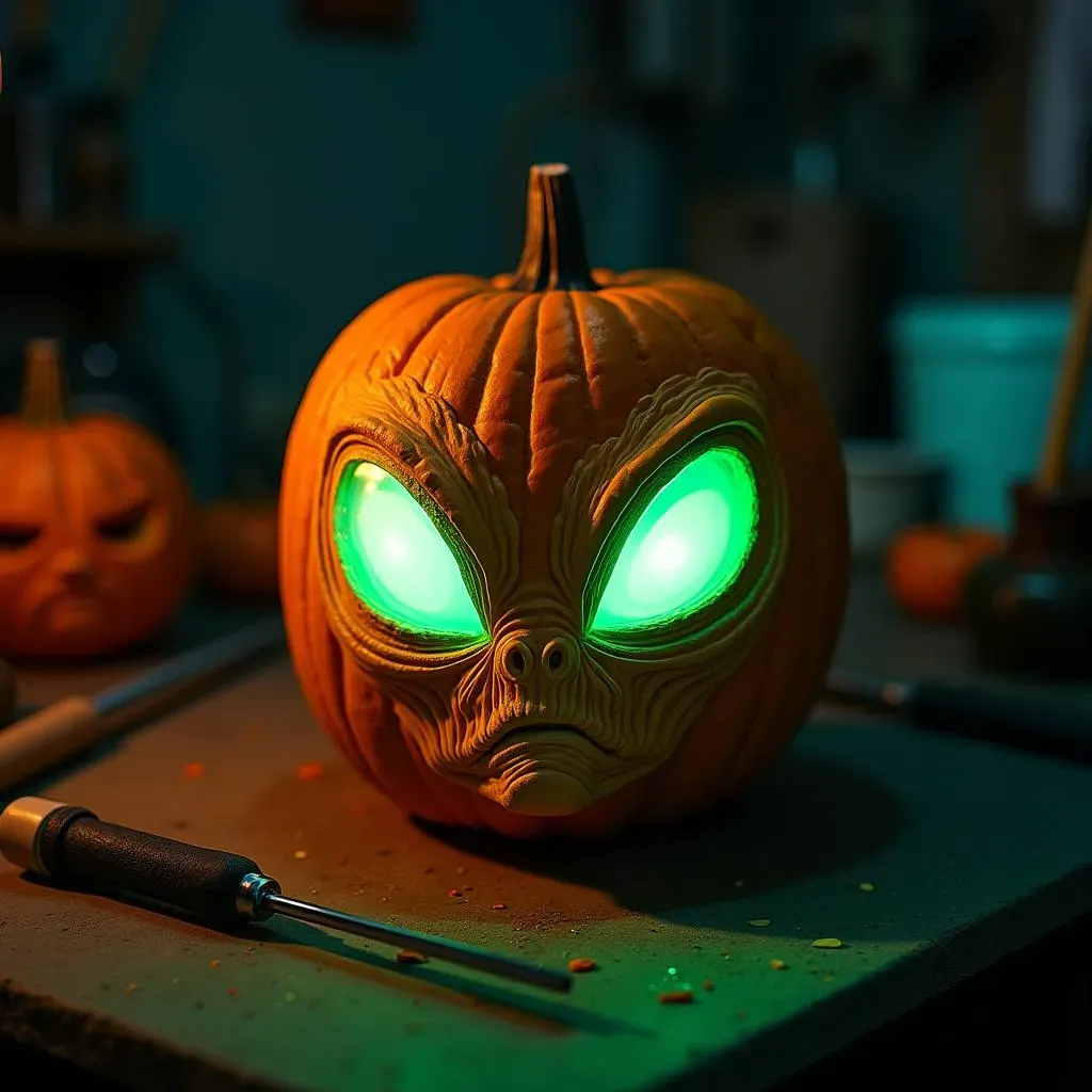 Beyond the Basics: Creative Alien Pumpkin Carving Techniques