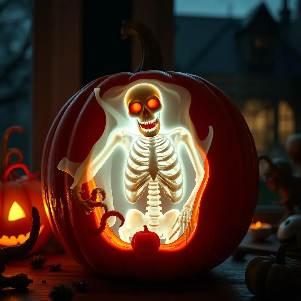 Beyond the Basics: Creative and Unique Scary Pumpkin Designs