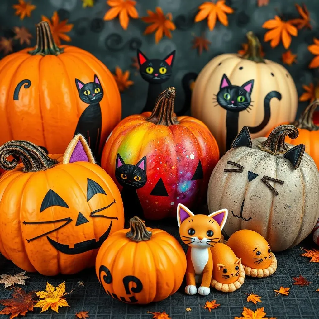 Beyond the Carve: Creative CatThemed Halloween Pumpkin Ideas Cats