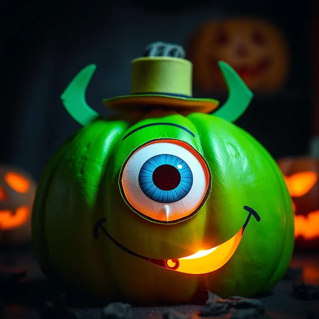 Beyond the Carve: Creative Ways to Customize Your Mike Wazowski Pumpkin