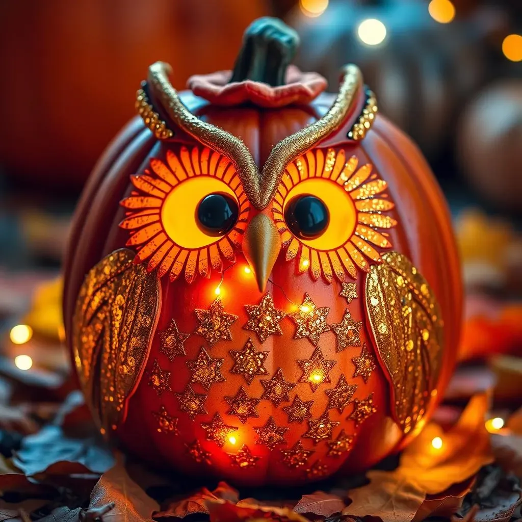 Beyond the Carve: Creative Ways to Decorate Your Owl Pumpkin
