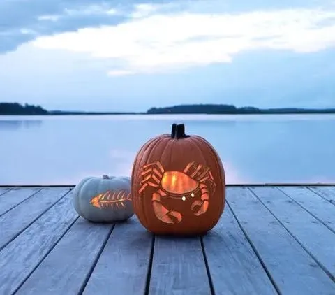 Beyond the Knife: Painting and Decorating Ocean Pumpkins
