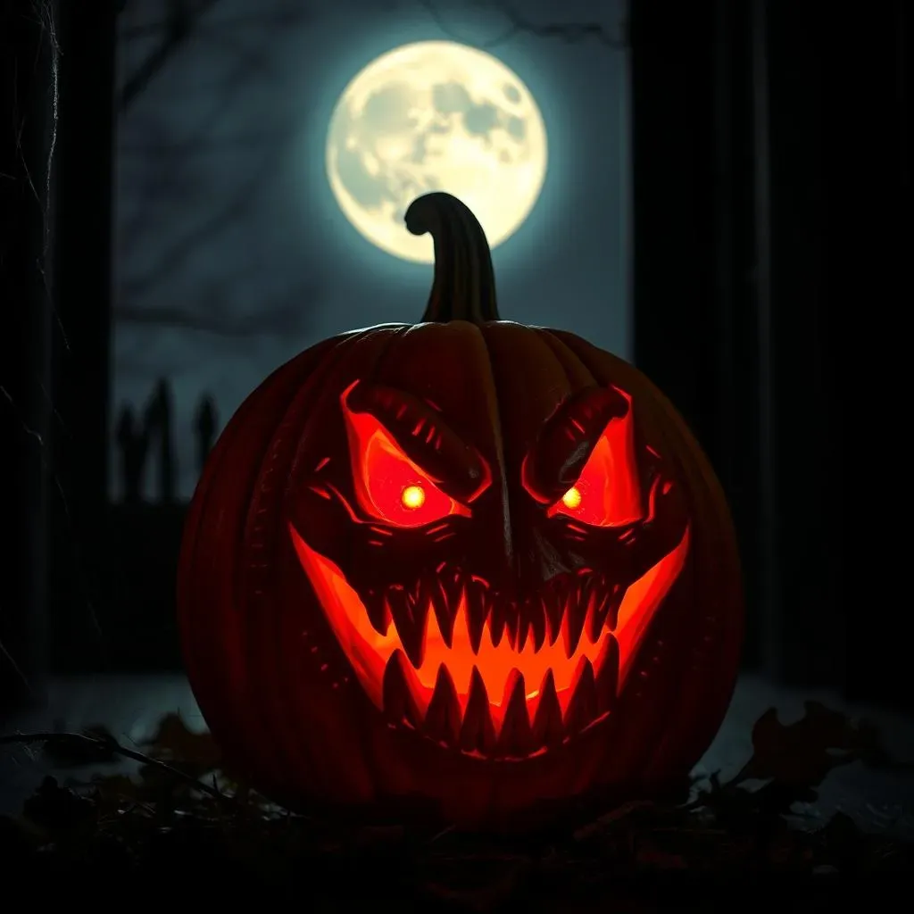 Terrifying Carved Pumpkin Ideas Scary: Unleash Halloween Horror