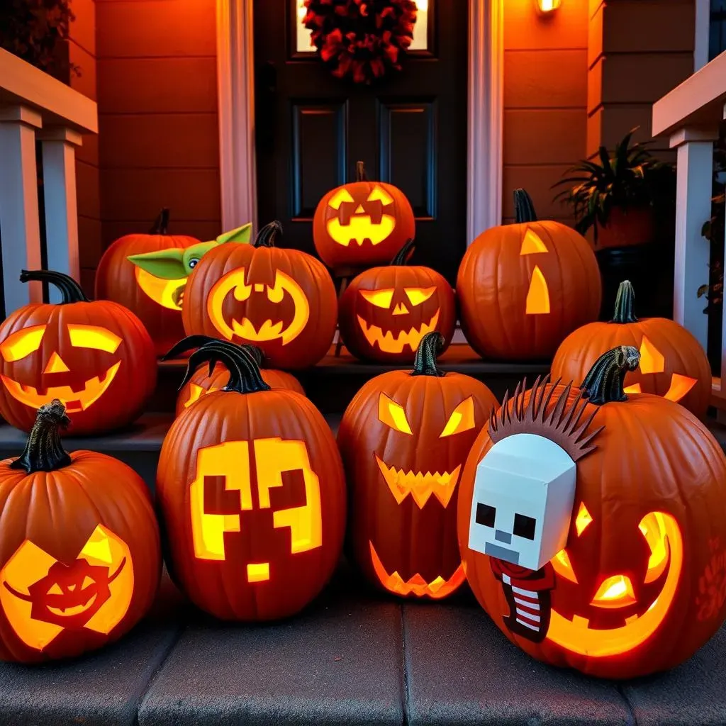 Character Creations: Pop Culture Pumpkin Carving Ideas