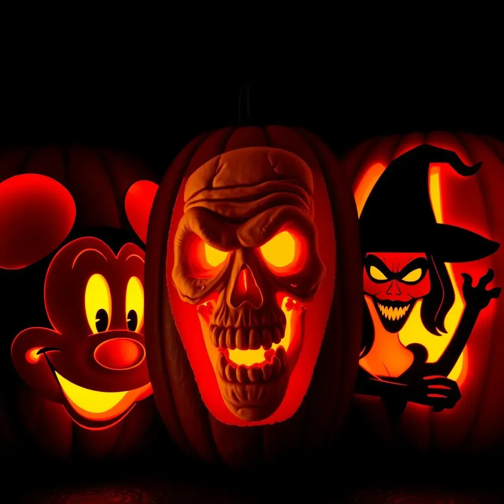CharacterBased Cool Carving Pumpkin Ideas: Disney, Zombies, and More