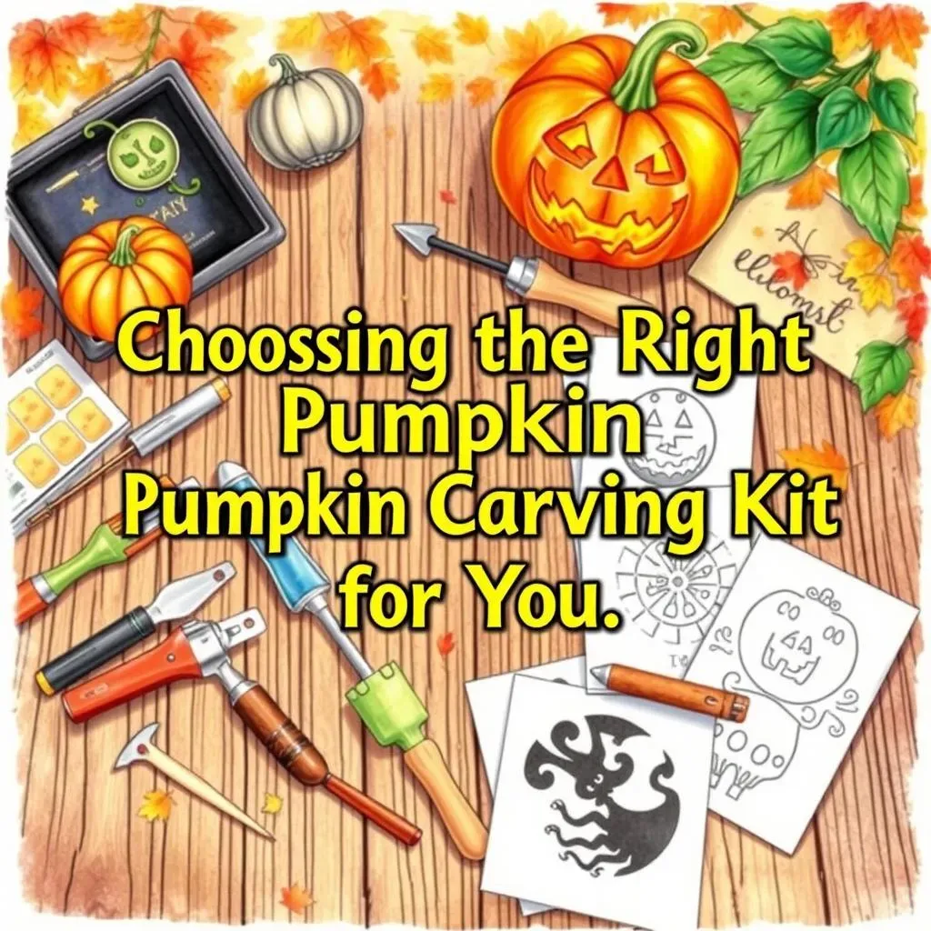 Choosing the Right Pumpkin Carving Kit for You