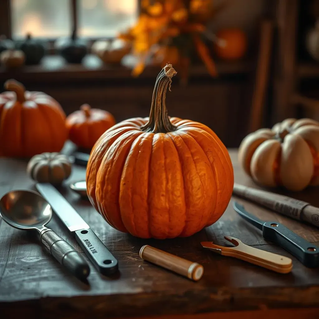 Choosing Your Pumpkin and Gathering Tools