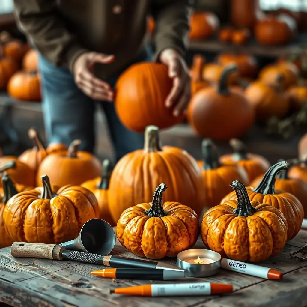 Choosing Your Pumpkin & Gathering Supplies