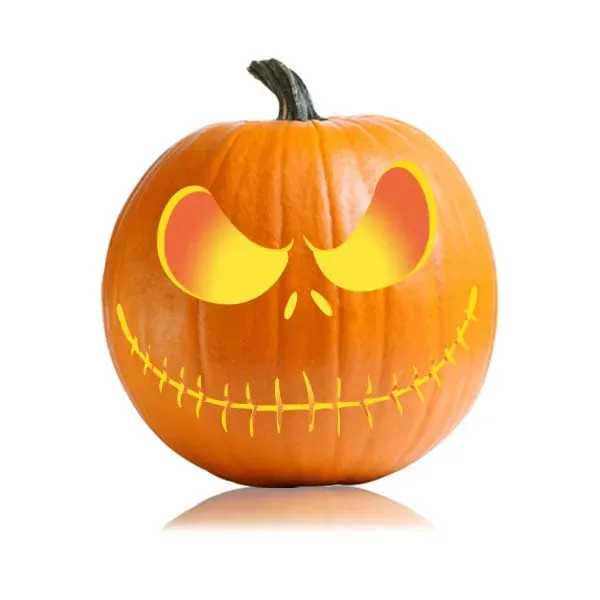 Classic Jack Skellington Pumpkin Carving Ideas