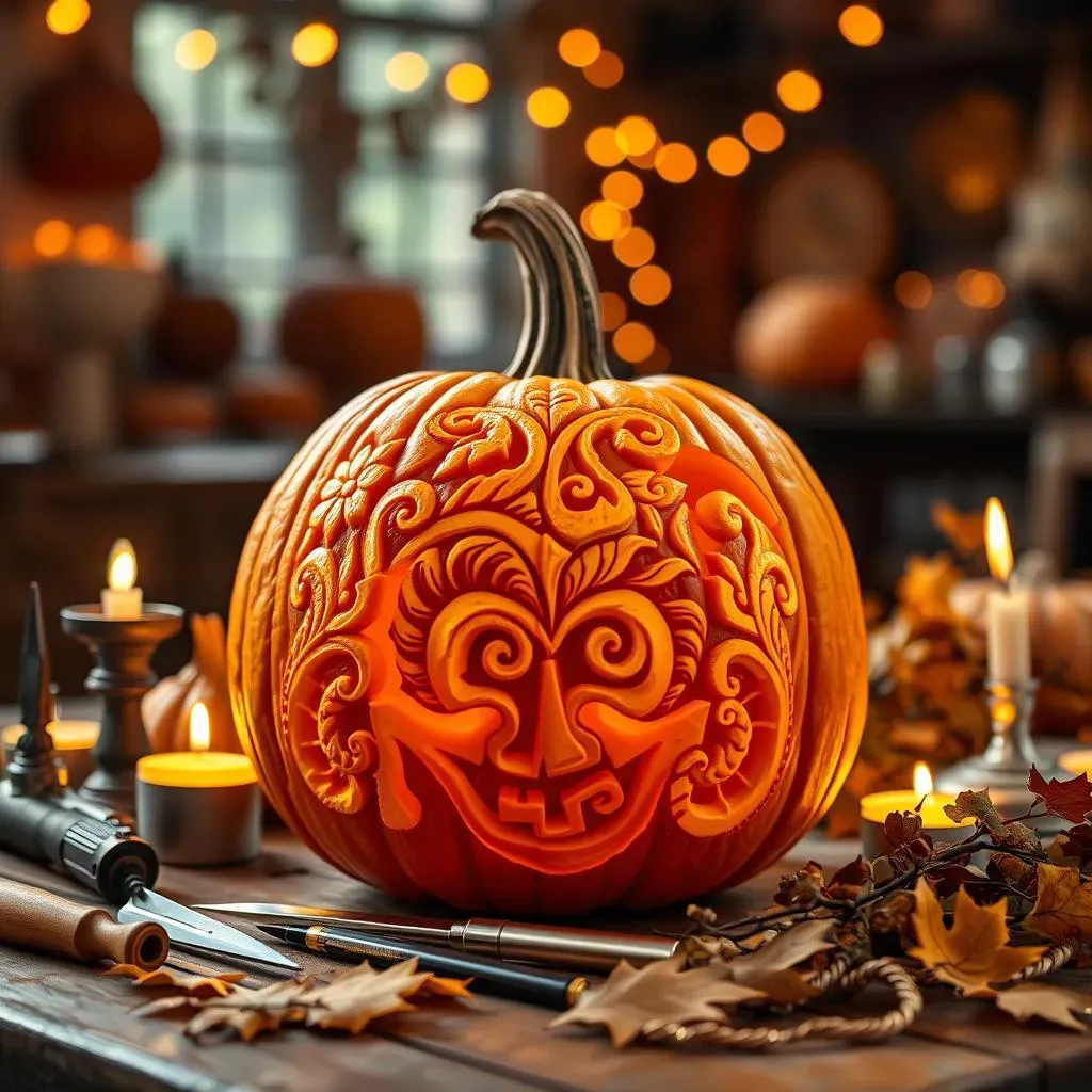 Master Competitive Pumpkin Carving for Indoor Use