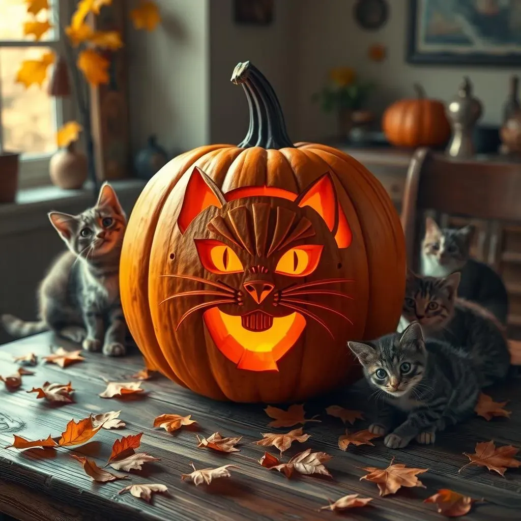 Cool Cat Pumpkin Carving: Safety Tips for You and Your Furry Friends