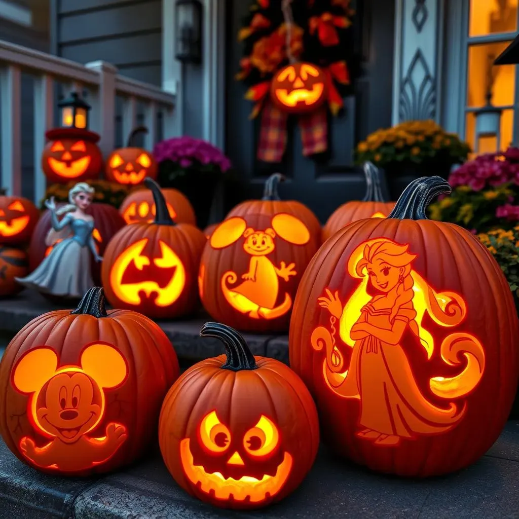 Ultimate Cool Disney Pumpkin Carving Ideas & Templates