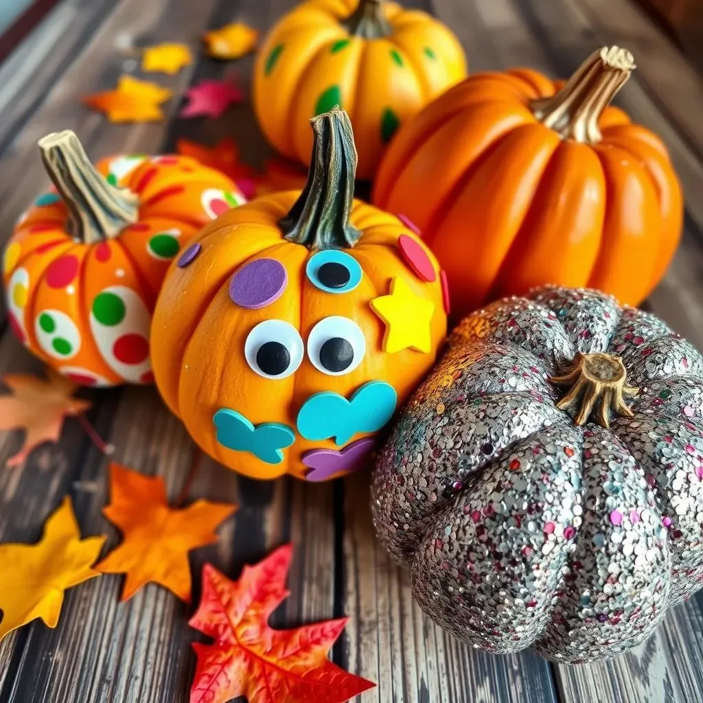 Amazing Cool No Carve Pumpkin Ideas for Fall!