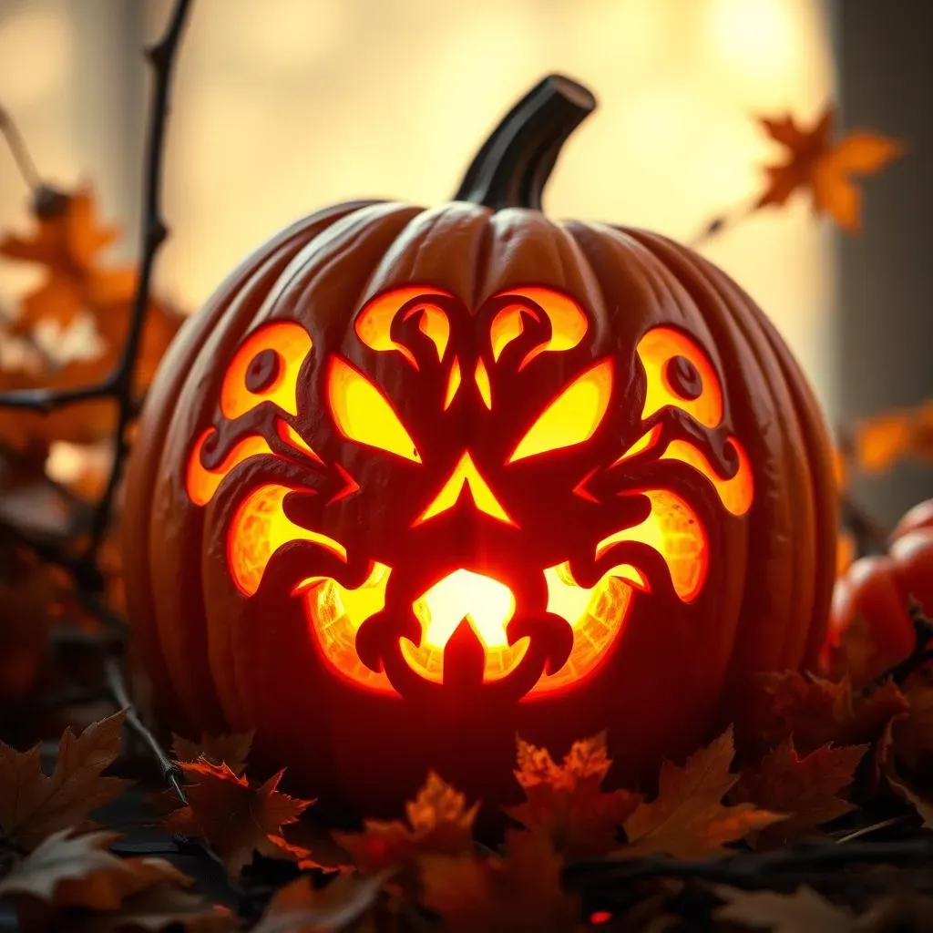 26 Cool Pumpkin Carving Ideas Stencils for Awesome Jack-o'-Lanterns