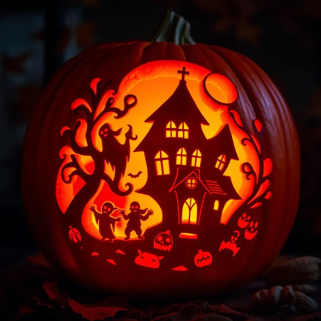 Cool Pumpkin Carving Ideas with Stencils: From Spooky to Silly