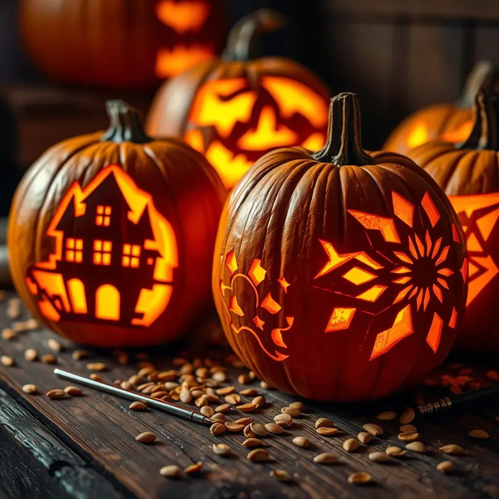 Cool Pumpkin Carving Ideas with Stencils
