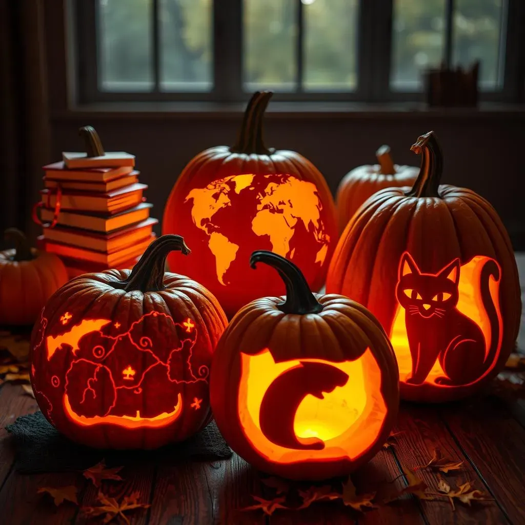 Creative and Unique Cool Pumpkin Carving Ideas