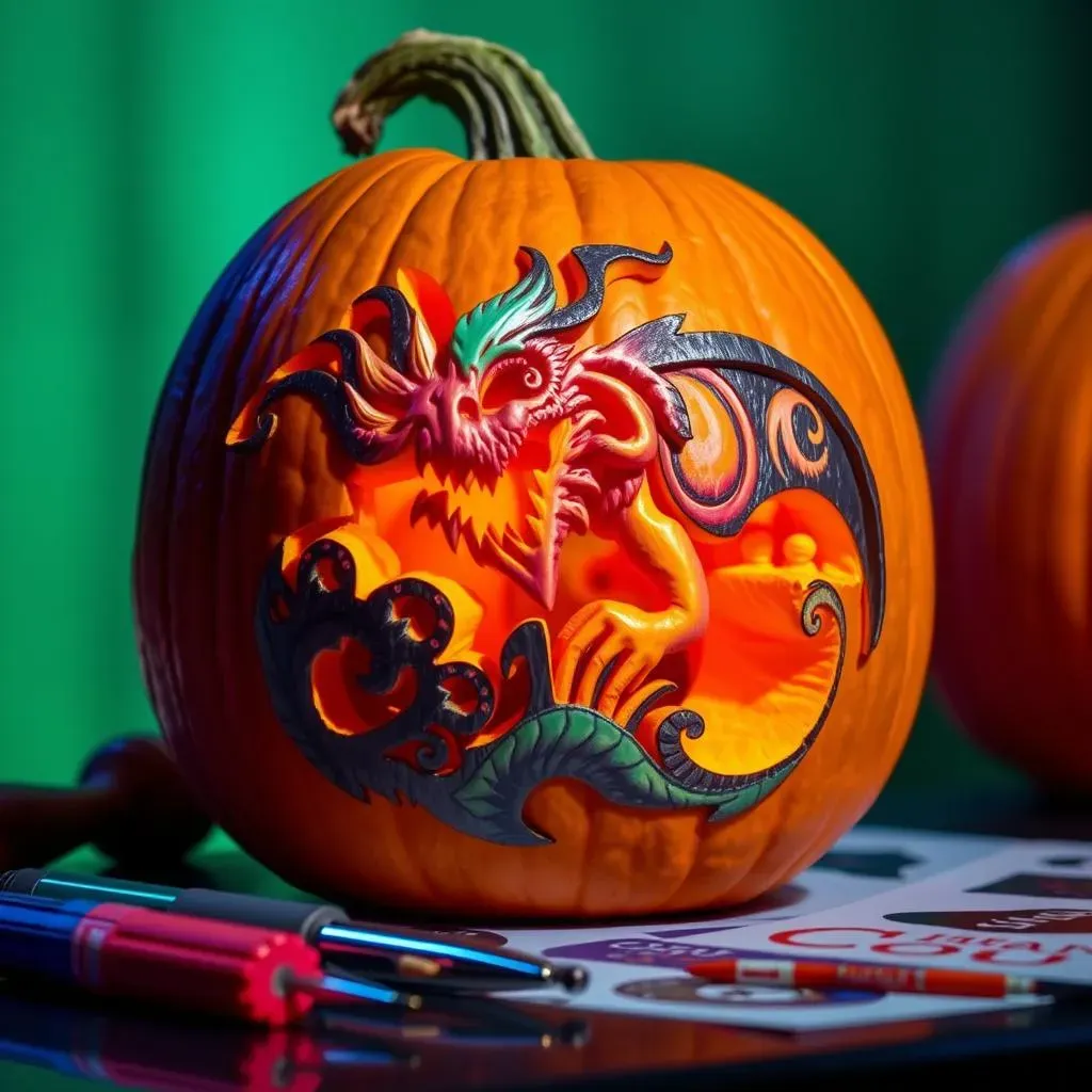 Creative Carving Techniques for a Competitive Edge in Kids' Pumpkin Carving