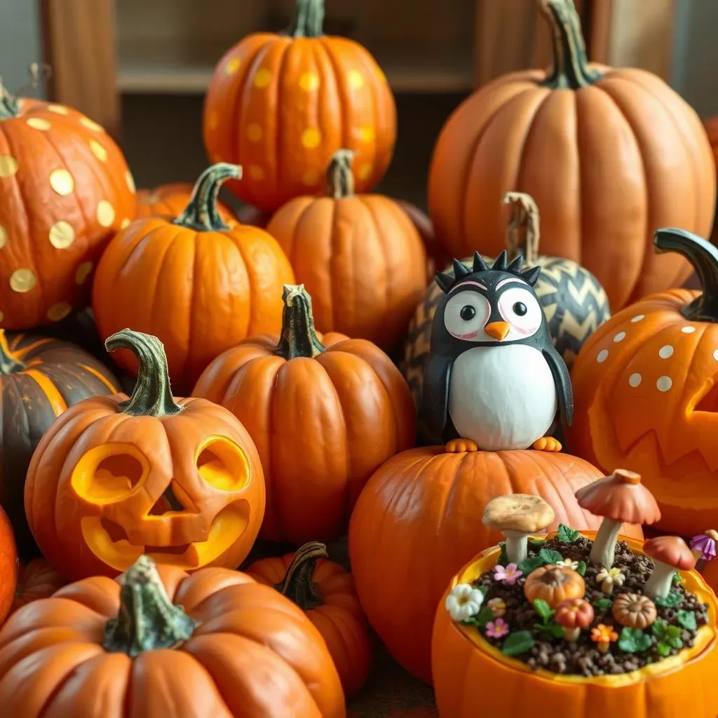 Creative Cute Pumpkin Ideas Beyond Faces