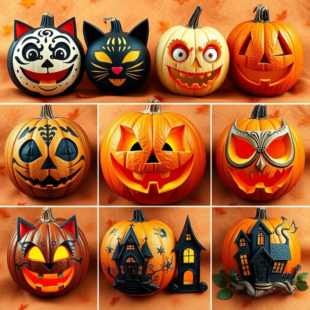 Creative DIY Halloween Pumpkin Carving Ideas