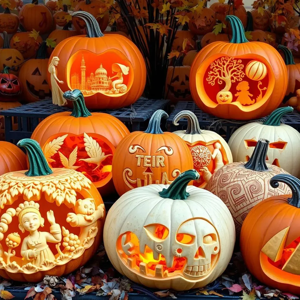 Creative Halloween Pumpkin Carving Ideas Beyond the Basics